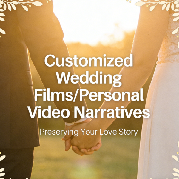 Customized Wedding Films/Personal Video Narratives