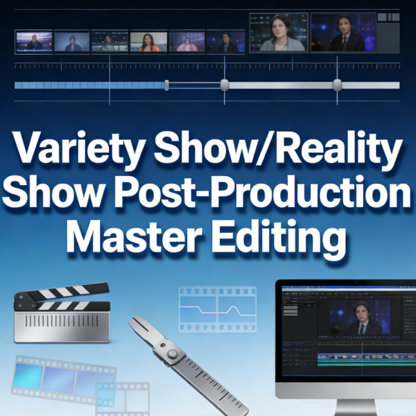 Variety Show/Reality Show Post-Production "Master Editing