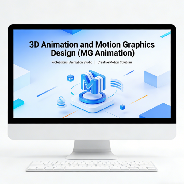 3D Animation and Motion Graphics Design (MG Animation)